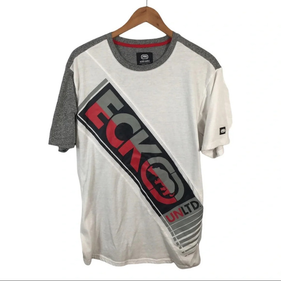 TS695 Ecko Unltd Urban Streetwear T Shirt L - Picture 1 of 4